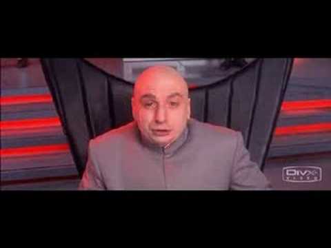 Dr Evil in 1 million Dollars