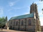 Meppen, church: Sankt Vituskirche. Meppen is a town in and the seat of the Ems land district of Lower Saxony, Germany, at the confluence of the Ems,