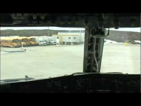 Gravel Strip Landing Cockpit B737-200