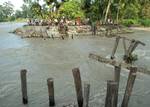 Army Engineers from Kripan Division near Binnaguri, launched a single span 90-feet Bailey bridge across Kucchi Diana River on Wednesday morning, restoring vital connectivity to Khairkatta Village, after the existing bridge, a lifeline for the villagers was washed away in torrential rains earlier in the week