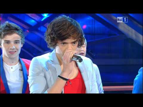 One Direction - What Makes You Beautiful (February 17th 2012 @Sanremo Music Festival - Italy)