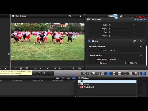 Ken Burns Effect Final Cut Pro X