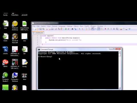 Java Programming Tutorial - 2 - Running a Java Program