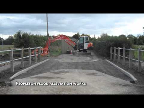 Peopleton Flood Defence - The Big Society in action