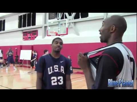 Kyrie Irving Challenges Kobe Bryant