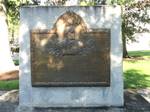 Memorial plaque for Samuel A'Court Ashe located on the grounds of the North Carolina State Capitol, Raleigh, North Carolina, USA.