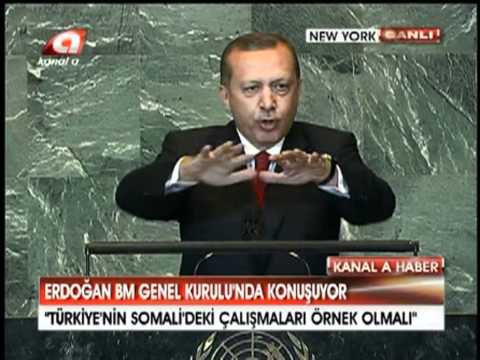 Turkish Prime Minister Erdogan UN General Assembly Speech 1 2