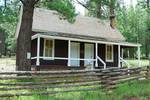 The historic Jacob Lake Ranger Station, built in 1910. Located one mile west and south of North Kaibab Visitor Center.