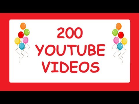 200 Youtube videos