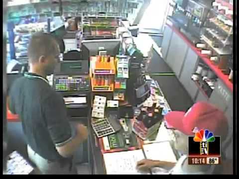 Man robs BP station, former Marine fights back