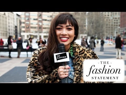 New York Fashion Week Street Style at Lincoln Center: The Fashion Statement