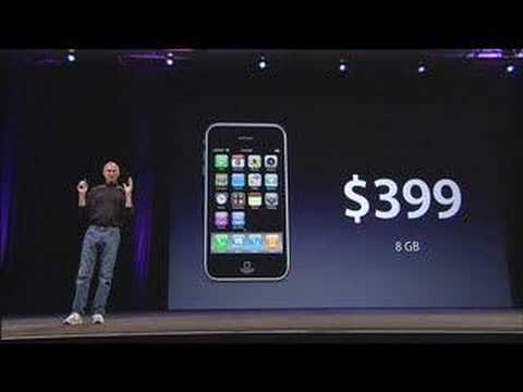 Steve Jobs Keynote / iPhone 3G Summary at WWDC