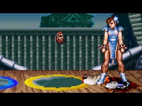 Super Street Fighter II with a Portal Gun