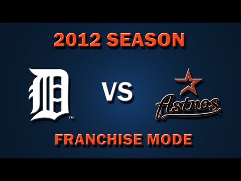 MLB 2K12: Detroit Tigers vs. Houston Astros - Franchise Mode