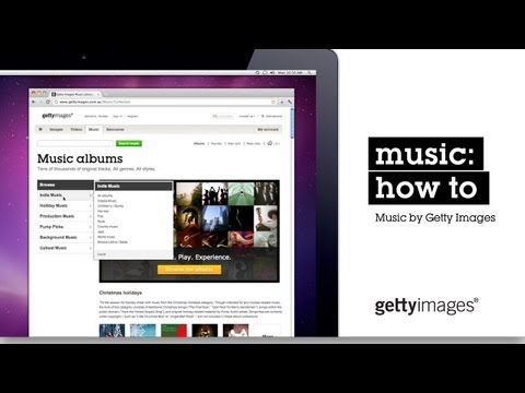 Getty Images Music: How to