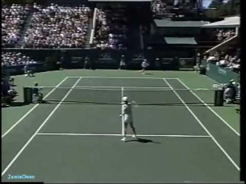 Kim Clijsters vs Lindsay Davenport 2001 Stanford Highlights