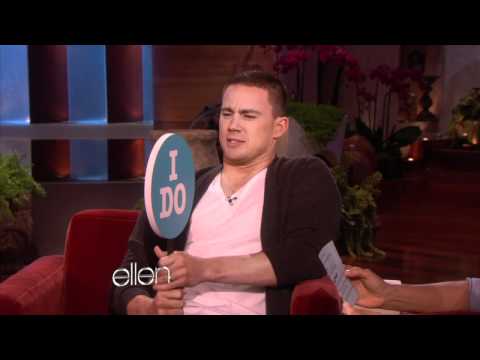 Channing Tatum Gets Personal with Ellen