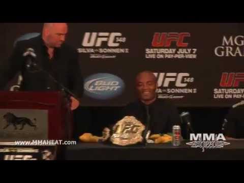 UFC 148: Silva vs Sonnen II Post-Fight Press Conference (complete + unedited)