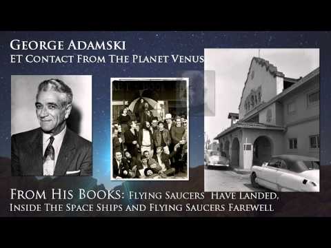 George Adamski ET Contact From The Planet Venus in 1952 4of7