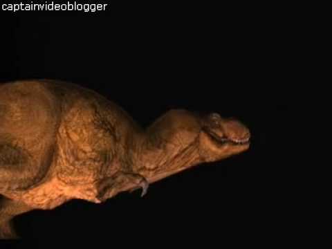 T-rex dinosaur demo