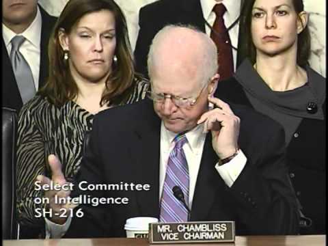 Sen. Chambliss Intel Hearing Opening Remarks January 31, 2012