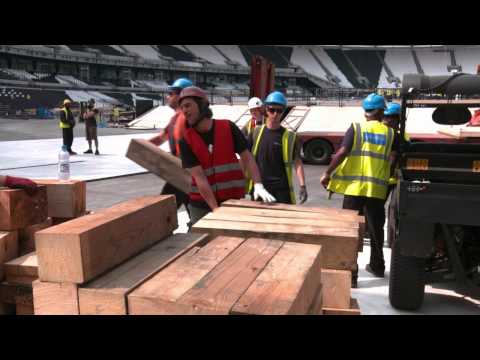 The London 2012 Olympic Bell Arrives Home