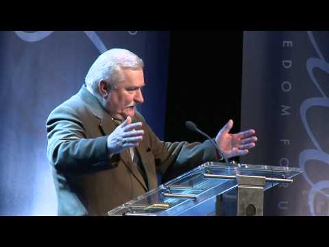 Lech Walesa - Oslo Freedom Forum 2010