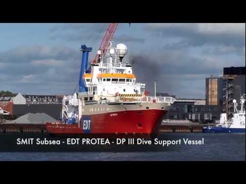 SMIT Subsea DSV operation - EDT Protea - Diving Support Vessel