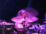 Thomas Pridgen, now a drummer for the Mars Volta, performing in the Roy Wilkins Auditorium in St. Paul, MN, 21 April 2008