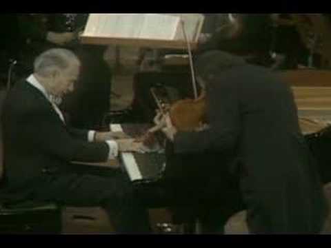 Victor Borge improvising on the piano