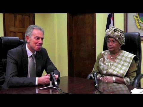 Liberia's President and Tony Blair Discuss anti-gay law - Liberia