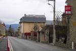 Route nationale 20 passing through Latour-de-Carol. This segment of this road is also part of the European route E09.