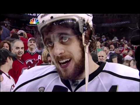 Anze Kopitar OT goal. LA Kings vs New Jersey Devils Stanley Cup Game 1 5/30/12 NHL Hockey