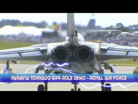 RAF TORNADO GR4 XV SQN. ATTACK DEMO - (airshowvision)