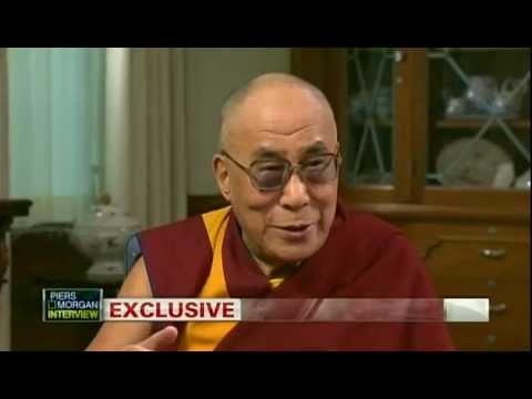 His Holiness the Dalai Lama on CNN's Piers Morgan Tonight