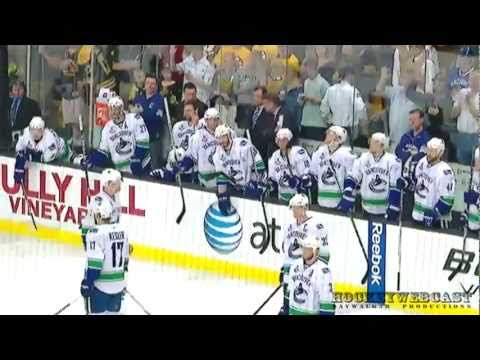 Aaron Rome DESTROYS Nathan Horton - SCF Game #3 2011 (HD Multiview - Full Sequence)