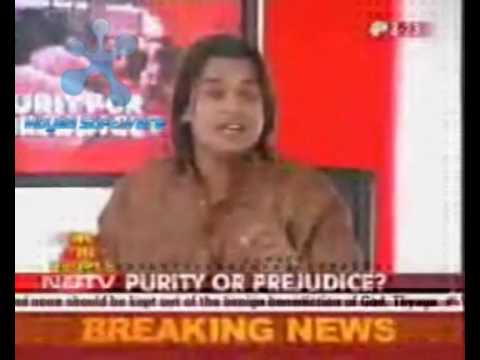 Rahul Easwar calling Barkha Dutt an extremist - NDTV