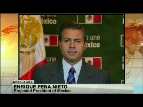 Pena Nieto, Mexico's presumed president - Christiane Amanpour reports