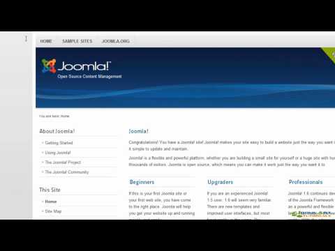 Joomla! 2.5 Tutorial - Modules