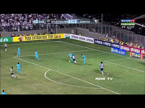 Ronaldinho vs Santos - 26/07/2012 - [ HD720p ] - [ roni TV ]