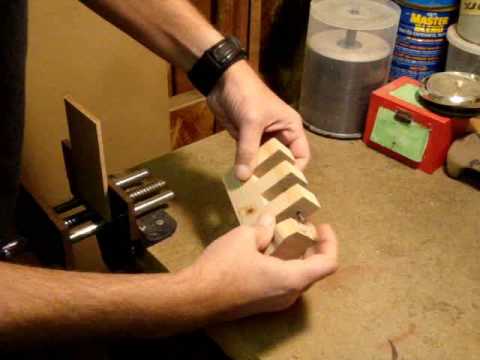 Impossible nail-through-wood trick