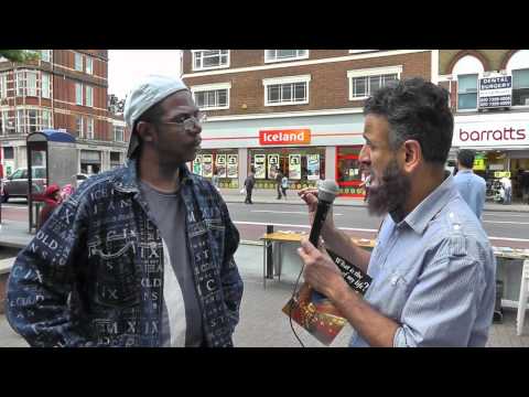 'Live'Dawah-How Paul becomes Muslim in a few minutes ! (Part 1/2) Street Dawah