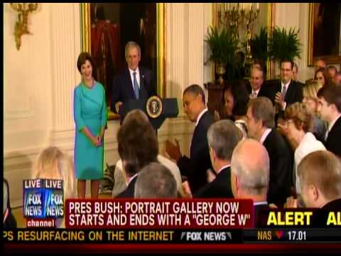 President George W. Bush Portrait Unveiling & Speech