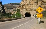 The Gaviota Tunnel (officially known as the Gaviota Gorge Tunnel) is a tunnel on U.S. Route 101 completed in 1953 north of Gaviota State Park, 33 miles (53 km) northwest of Santa Barbara, California.