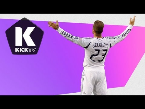 David Beckham FREE KICK & 35 Yard BLAST, Robbie Keane GOALS Pound Portland Timbers