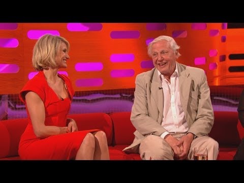 Cameron Diaz flirts with Sir David Attenborough - The Graham Norton Show - Series 7 - BBC One