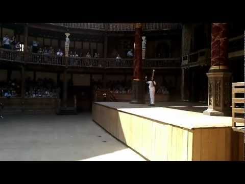 The Olympic Torch at Shakespeare's Globe