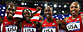 Allyson Felix of the United States and Tianna Madison of the United States celebrate after winning gold and setting a new world record of 40.82  after the Women's 4 x 100m Relay Final (Streeter Lecka/Getty Images)