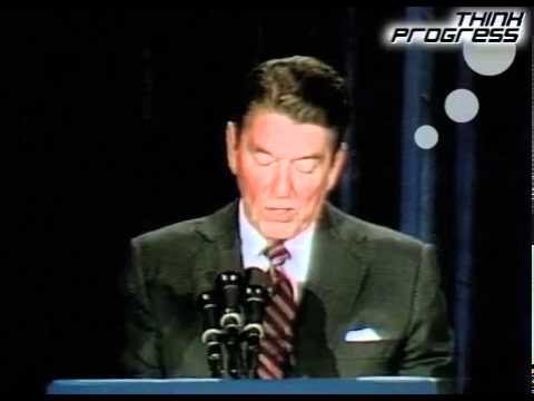 Ronald Reagan Praising Lech Walesa