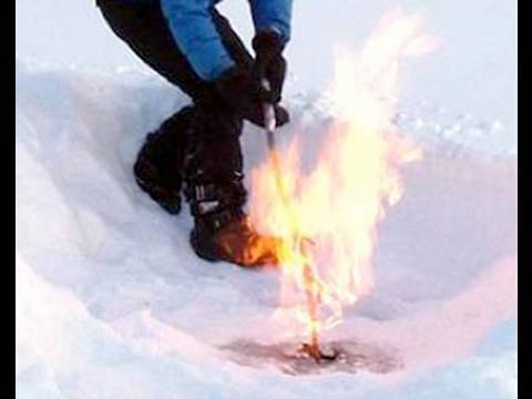 Fire and Ice: Permafrost Melt Spews Combustible Methane